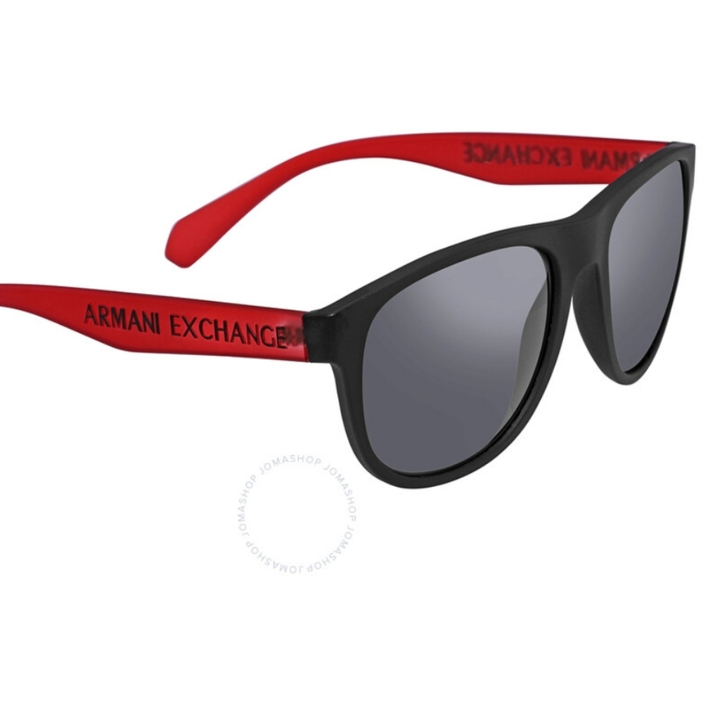 Armani Exchange Black and Red Sunglasses